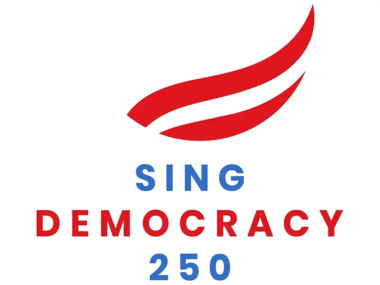 Sing Democracy 250 Logo