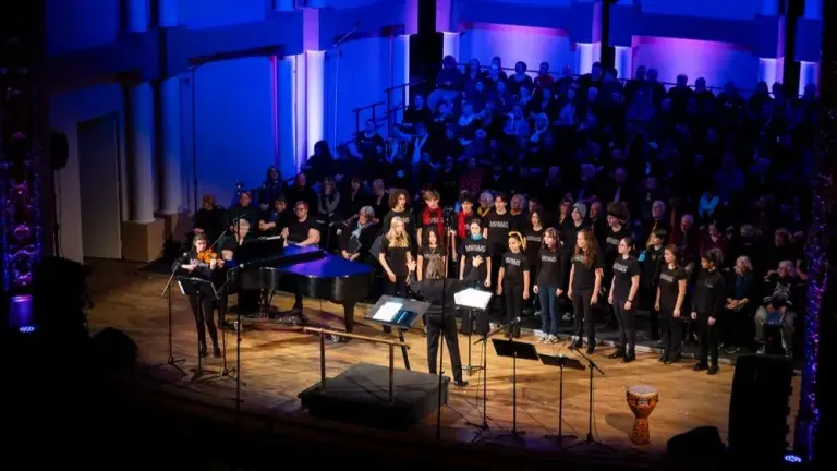 Mosaic Youth Chorus rehearsal